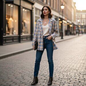 The Fifth Label Baseline Coat Bone Check